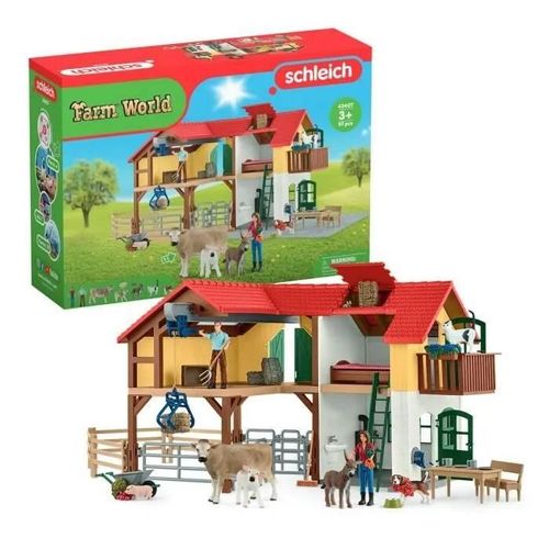 Farm World Ferme Avec Étable Et Animaux