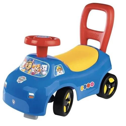 Smoby - Porteur Auto Enfant 2 En 1 - Pat' Patrouille - Coffre Sous La Selle + Klaxon - Des 10 Mois - Fabrication Fran¿Aise