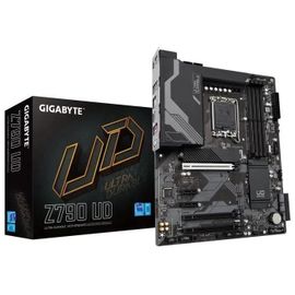 Gigabyte Z790 UD - 1.0 - carte-mère - ATX - Socket LGA1700 - Z790 Chipset - USB-C Gen1, USB 3.2 Gen 1, USB 3.2 Gen 2, USB-C Gen 2x2 - 2.5 Gigabit LAN - carte graphique embarquée (unité centrale...