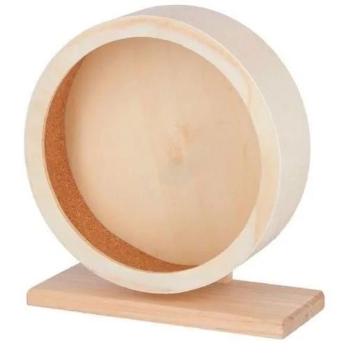 Roue Pour Petit Rongeur - Kerbl - Bois - Ø22 Cm