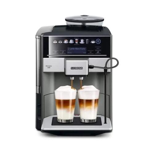 Siemens EQ.6 plus s500 TE655203RW - Machine à café automatique avec buse vapeur "Cappuccino" - 19 bar - noir