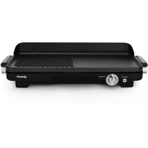 H.Koenig GRX330 - Plancha/gril -électrique - 1250 cm ²