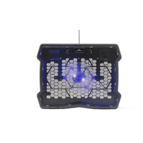 Support Pc Ventilé - Bluestork - Cooler-First - Ventilateur - Pc & Mac - Noir