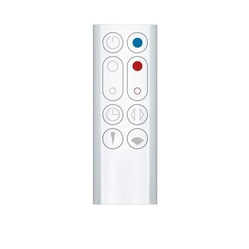 Dyson Hot+Cool Jet Focus AM09 - Chauffage soufflant sans lame - plateau de table, pose au sol - blanc/argent