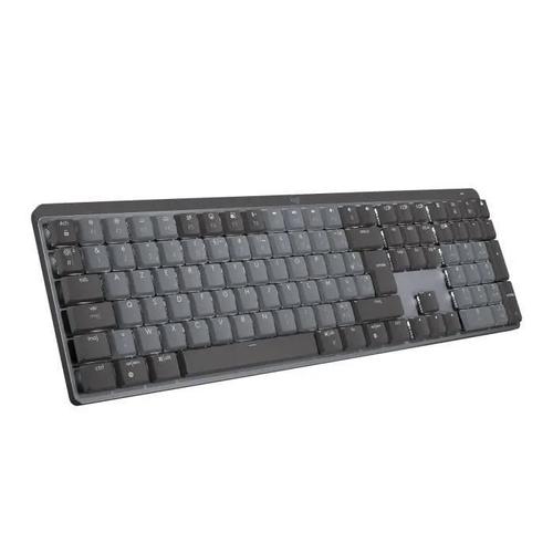 Clavier Logitech MX MECHANICAL - Clavier mecanique sans fil retroeclaire - Connexion Bluetooth ou avec recepteur Logi Bolt