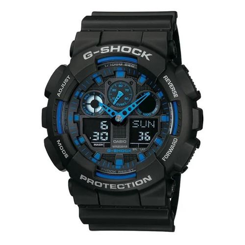 Casio Montre Noir Analogique - Digital Hommes G-Shock Ga-100-1a2er
