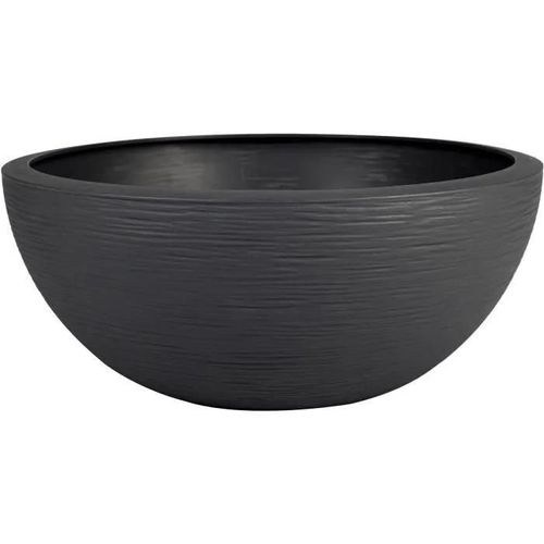 Vasque Graphit 40 - Anthracite - 40x16.5 14.9l - Eda Plastiques - Intérieur Et Extérieur