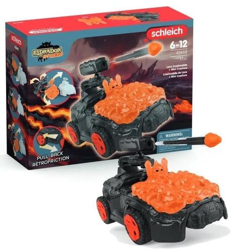 Eldrador Creatures Crashmobile De Lave Avec Mini Creature