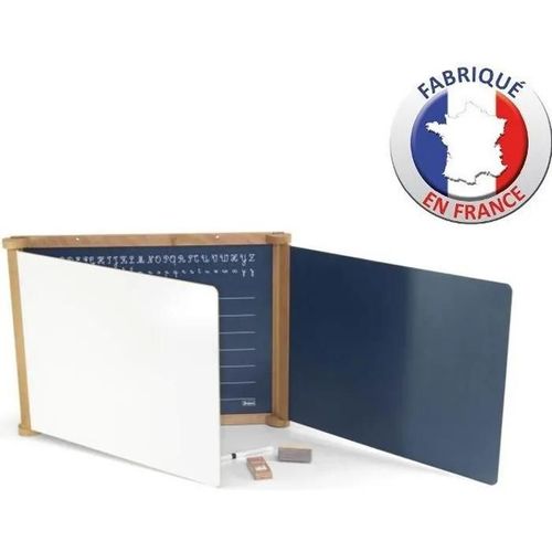 Tableau Triptyque En Bois - Teinté Chene