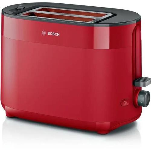 Bosch MyMoment TAT2M124 - Grille-pain - 2 tranche - 2 Emplacements - rouge profond