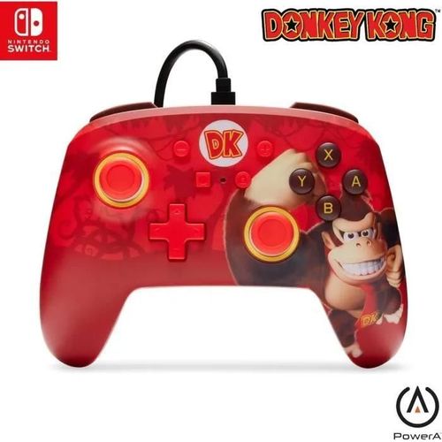 Manette Filaire - Power A - Nintendo Switch - Donkey Kong Flex