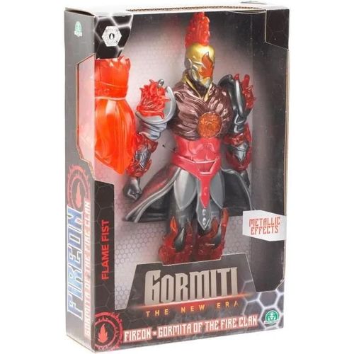 Live Action Gormiti - Figurine Articulée De 27 Cm Gormiti Avec Arme - Feu
