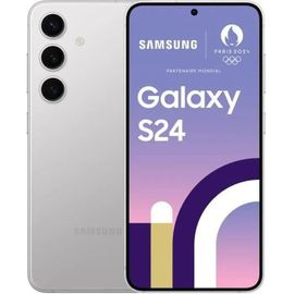 Samsung Galaxy S24 128 Go Argent Gris marbré