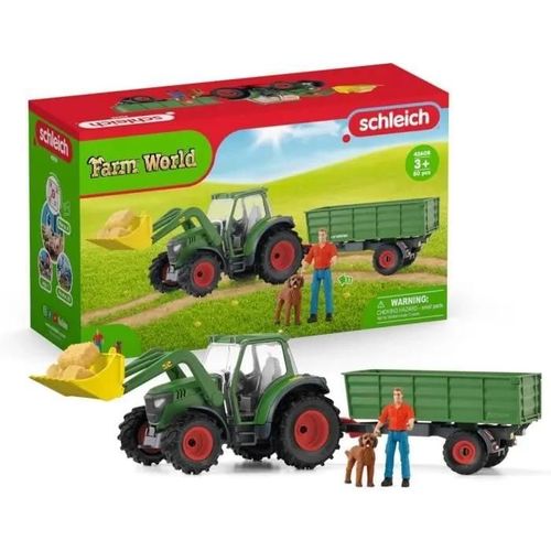 Farm World Tracteur Avec Remorque
