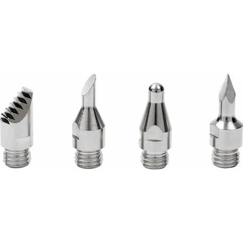 Set de 4 embouts de pyrogravure Dremel 204 pour VersaTip sur bois et cuir