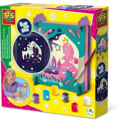 Ses Creative Boîte À Ombre Thème Conte De Fées (Brille Dans Le Noir)