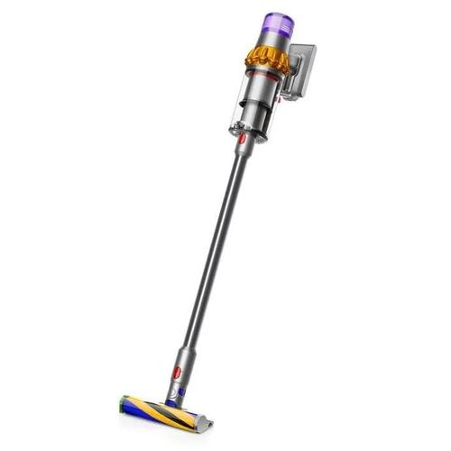 Dyson V15 Detect Absolute - Aspirateur balai jaune/nickel chargeur inclus