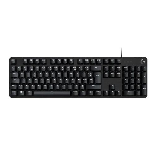 Logitech G413 SE - Clavier - rétro-éclairé - USB - AZERTY - Français - commutateur : Tactile - noir