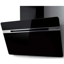 Turboair Thunder - Hotte - hotte décorative - largeur : 89.8 cm - extraction et recirculation (avec kit de recirculation supplémentaire) - verre noir