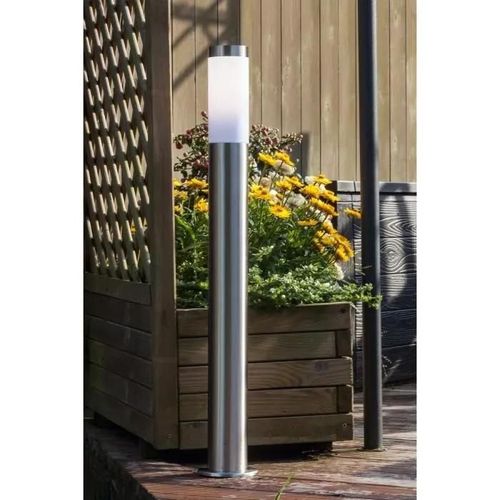 Borne Lumineuse Chorus En Acier Inoxydable, 81 Cm