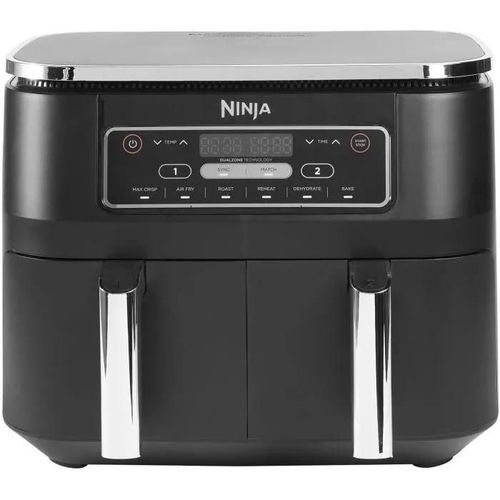 Friteuse sans huile NINJA Foodi Dual Zone AF300EU - 7,6L - Fonctions Sync, Match - 6 modes de cuisson - 2400W