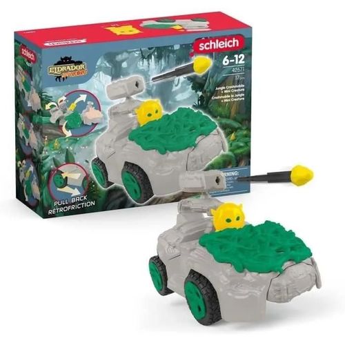 Eldrador Creatures Crashmobile De La Jungle Avec Mini Creature