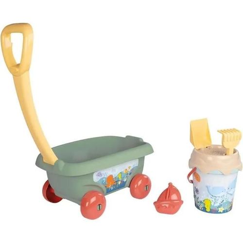 Smoby Life S.Life Chariot De Plage Garni