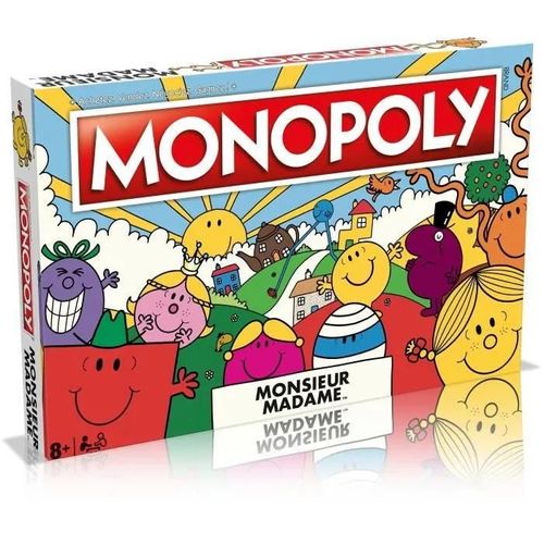 Jeu Classique Winning Moves Monopoly Monsieur Madame