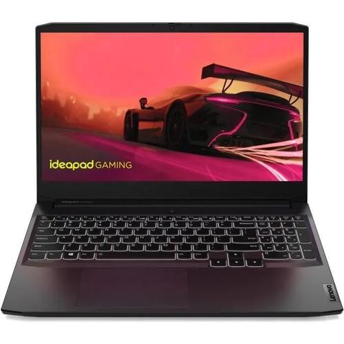 PC PORTABLE GAMER LENOVO IDEAPAD GAMING 3 15ACH6 (82K202APFR) - 15.6"" full HD AMD Ryzen 5 5500H (4 X 4,2 Ghz) - Ram 16 go - SSD 512 Go