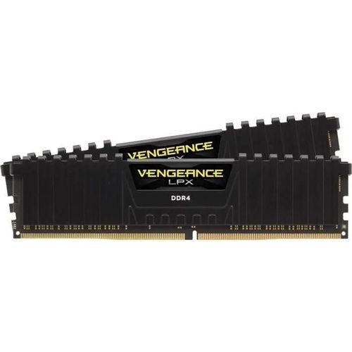 CORSAIR Vengeance LPX - DDR4 - kit - 64 Go: 2 x 32 Go - DIMM 288 broches - 3200 MHz / PC4-25600 - CL16 - 1.35 V - mémoire sans tampon - non ECC - noir