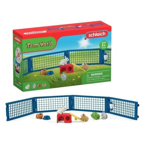 Farm World Maison Pour Lapins Et Cochons D'inde