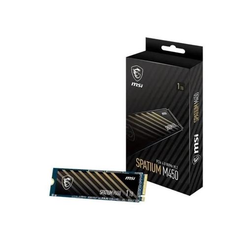 Msi Spatium M450 Pcie 4.0 Nvme M.2 1to