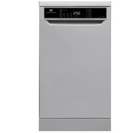 LAVE-VAISSELLE POSE LIBRE CONTINENTAL EDISON - 10 COUVERTS - LARGEUR 44,8 CM - CLASSE D - 45 DB - SILVER
