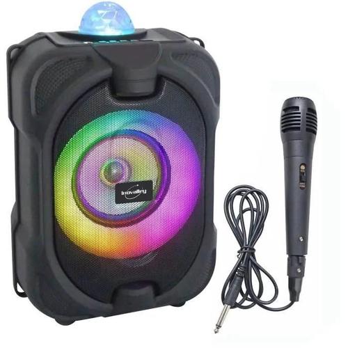 Enceinte lumineuse Bluetooth KARAOKE 150W PACKSOUND