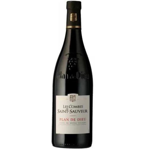 Les Combes De Saint-Sauveur 2019 Côtes Du Rhône Village Plan De Dieu - Vin Rouge De La Vallée Du Rhône