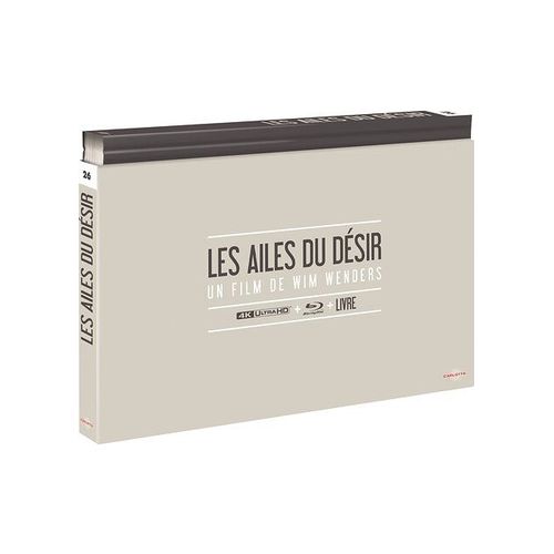 Les Ailes Du Désir - Édition Coffret Ultra Collector - 4k Ultra Hd + Blu-Ray + Livre