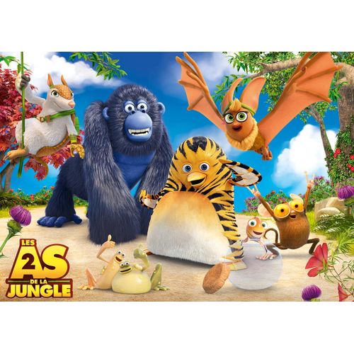 Puzzle Pièces Xxl - Les As De La Jungle 2 - Puzzle 104 Pièces