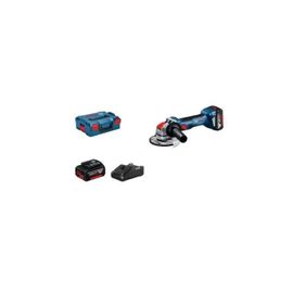 Bosch Professional Meuleuse angulaire sans fil GWX 18V-7, 2x batterie GBA 18V 4.0Ah, L-BOXX - 06019H9105