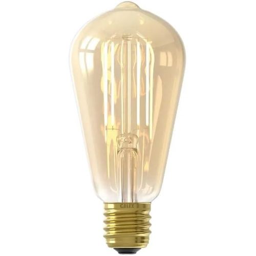 Calex Smart Led Ampoule Edison - 7w E27 - 1800-3000k Or