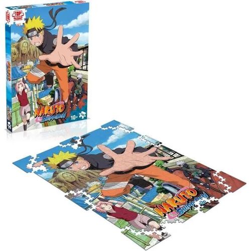 Winning Moves Puzzle Naruto Shippuden Retour A Konoha 1000 Pieces
