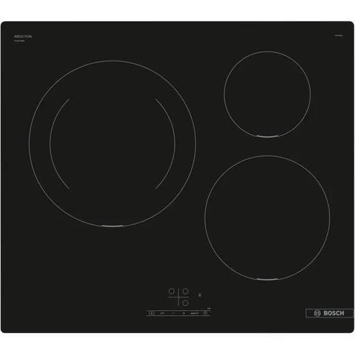 Bosch Serie PUJ611BB5E Table de cuisson à induction Noir - 3 foyers