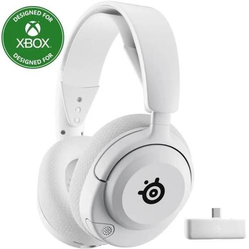 Casque Gaming Sans fil STEELSERIES Arctis Nova 5X - Blanc