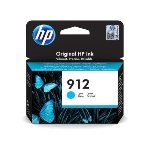 HP 912 - 2.93 ml - cyan - original - cartouche d'encre - pour Officejet 80XX; Officejet Pro 80XX