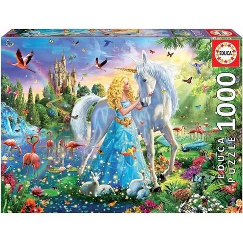 Educa La Princesse Et La Licorne