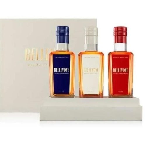 Whisky Bellevoye - Coffret Tricolore - 3 X 20cl