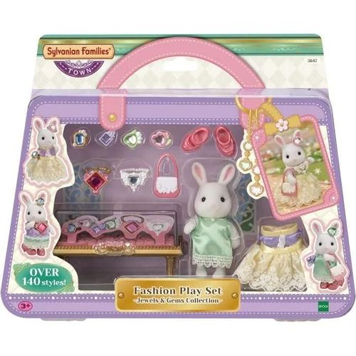 Sets Prets A Jouer La Valisette De Mode Et Grande Sur Lapin Neige