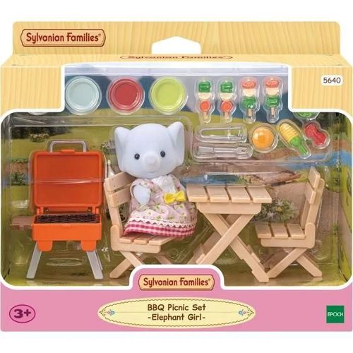 Sets Prets A Jouer La Fille Éléphant Et Son Set De Pique-Nique