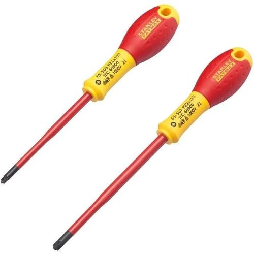 Jeu de 2 tournevis STANLEY FATMAX borniers isolés 1000V - pozidriv