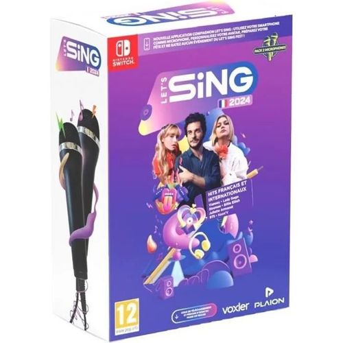 Let's Sing 2024 Edition 2 Micros Switch