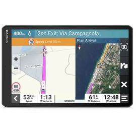 Navigateur GPS Garmin Camper 1095 / 10' pour camping-cars avec cartes de l'Europe